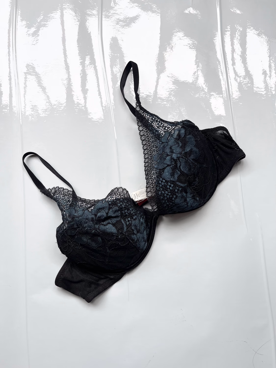 Black lace bra 