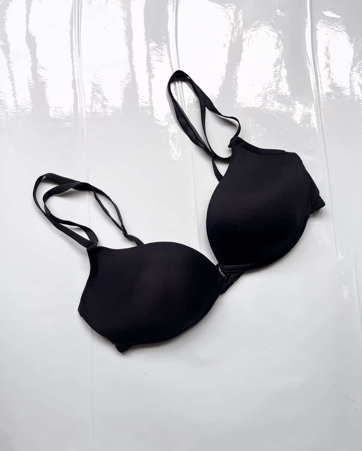 Black padded bra 