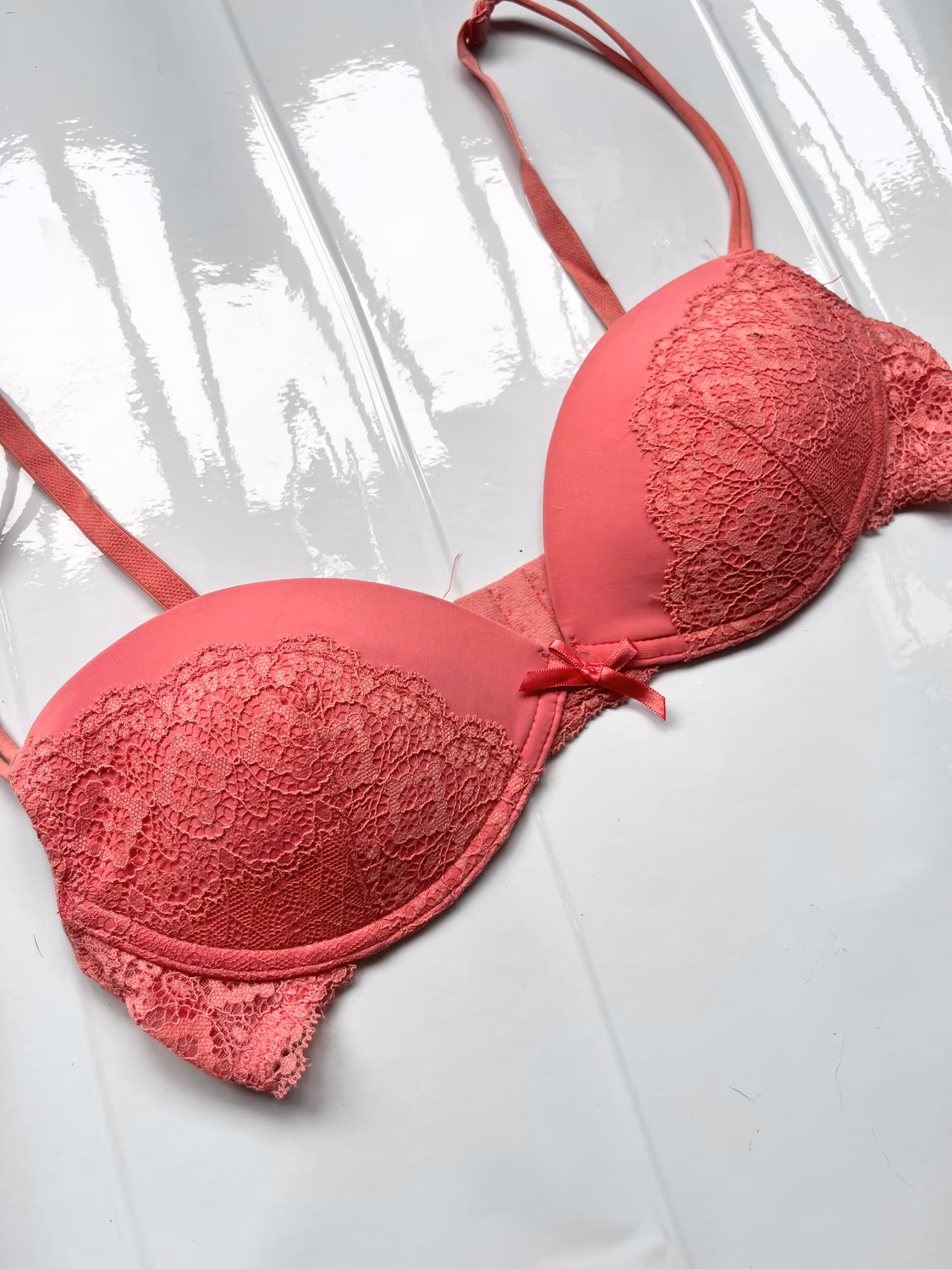 Peach Bra thumbnail view 2
