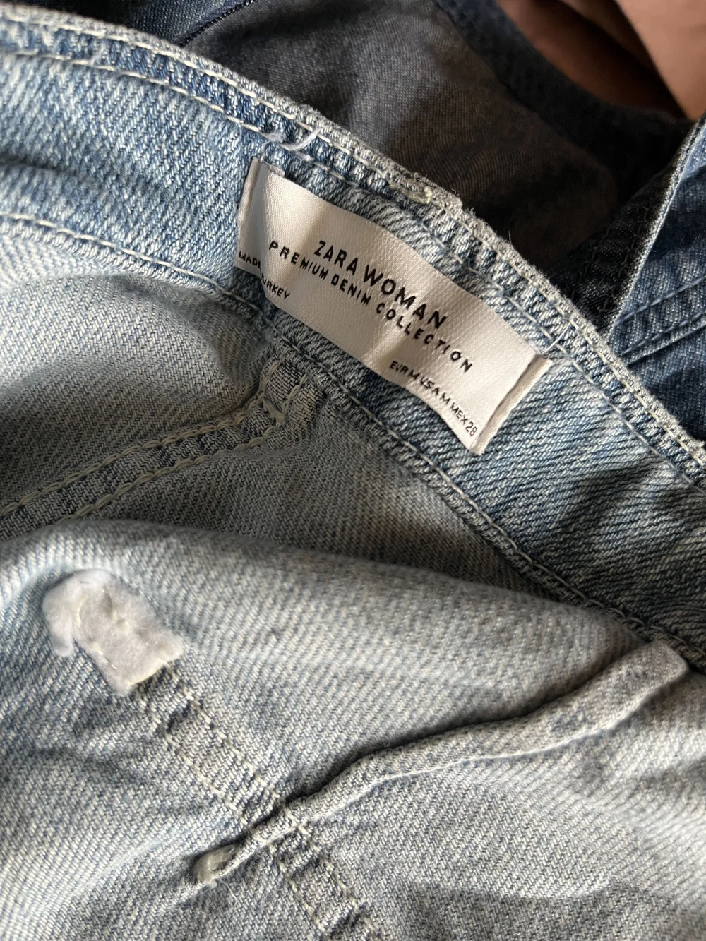 Blue maxi denim skirt  thumbnail view 2