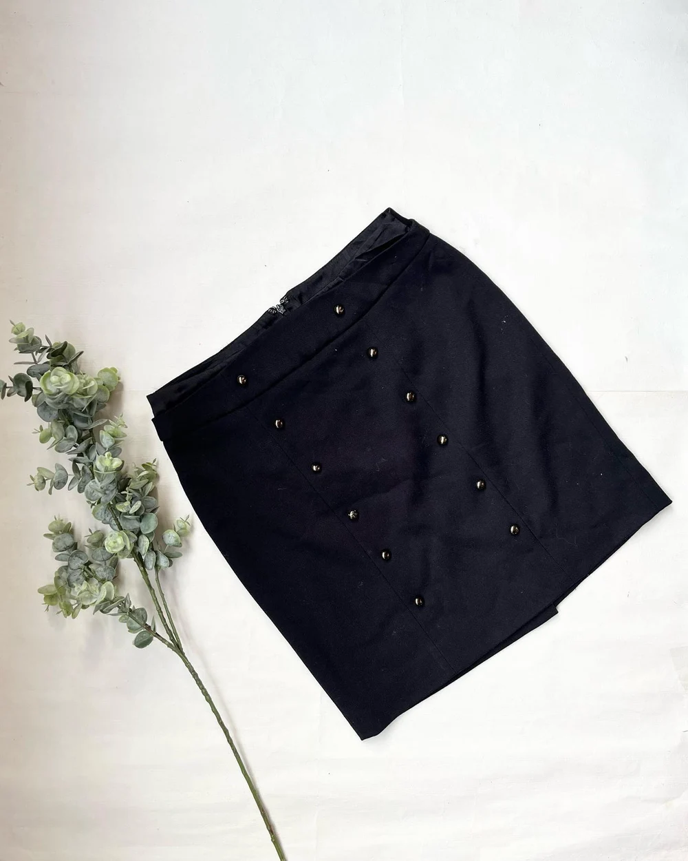 Black formal skirt  thumbnail view 2