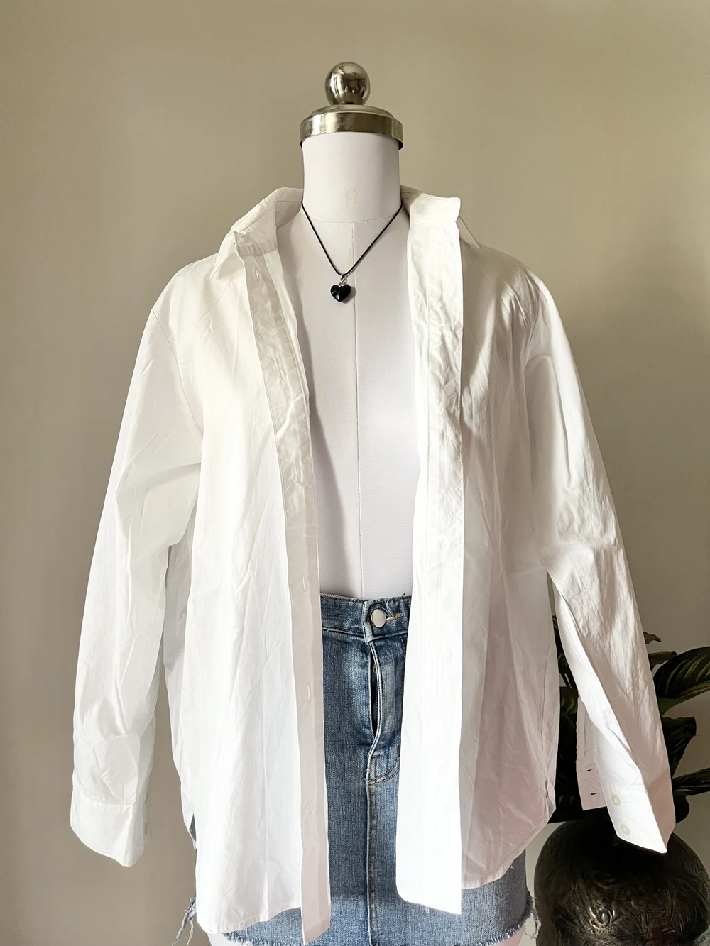 White plain shirt 