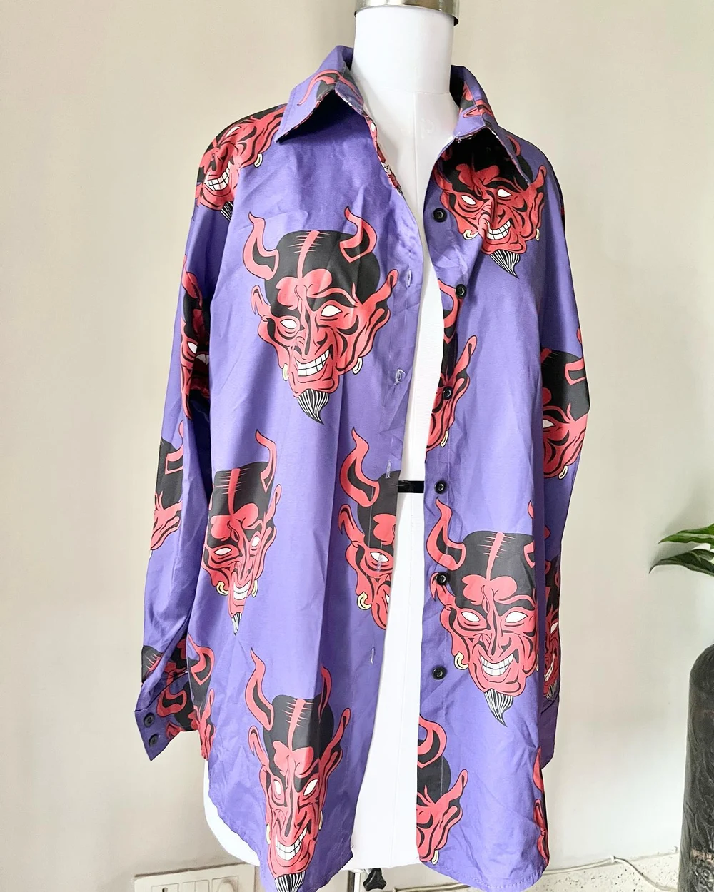 Devil printed shirt 😈 (unisex) thumbnail view 4