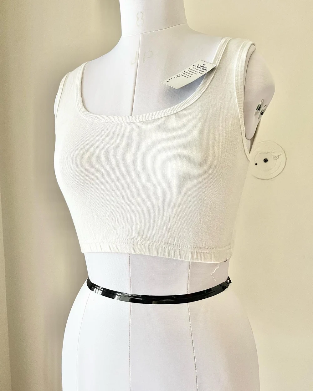 White tank top  thumbnail view 2
