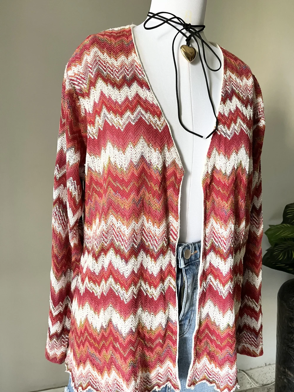 Multicolored crochet shrug  thumbnail view 2