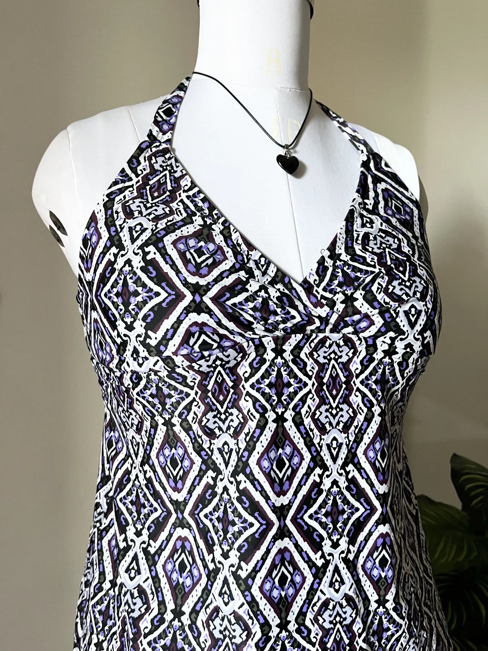 y2k Halter neck padded top  thumbnail view 4
