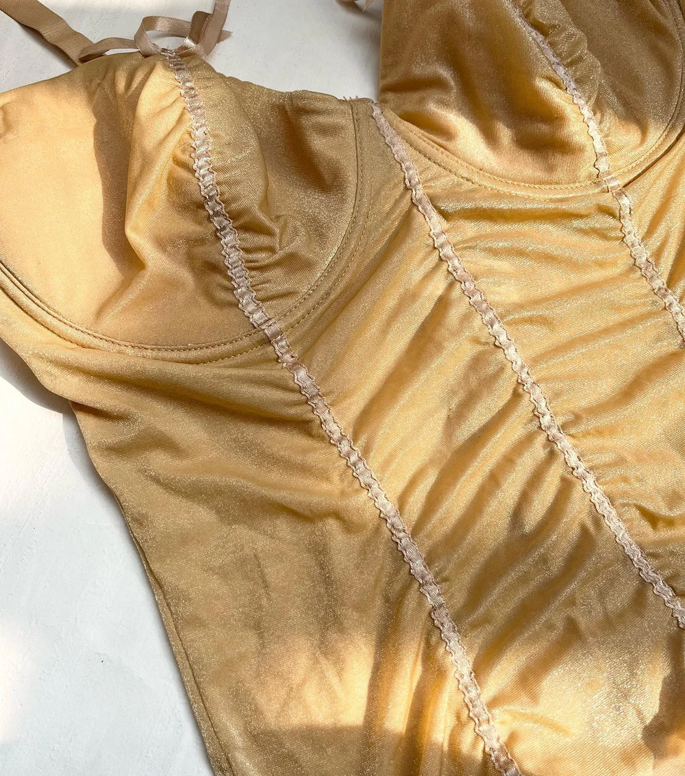 Shimmer Corset Top