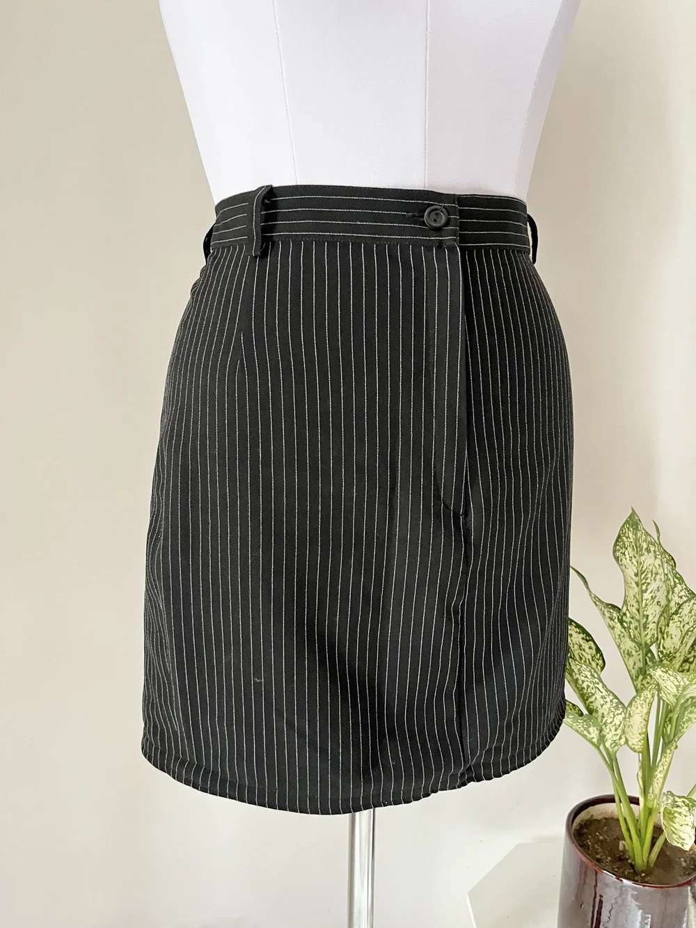 Black stripe skirt  thumbnail view 3