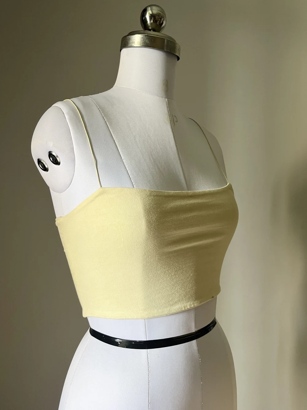 Yellow strap top thumbnail view 3