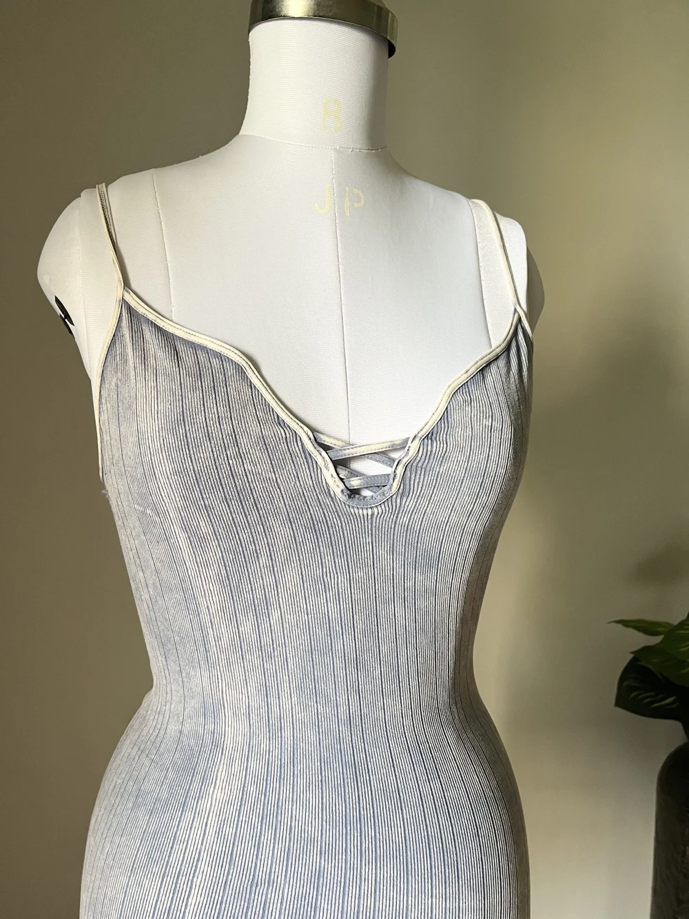 Acid blue tank top  thumbnail view 2
