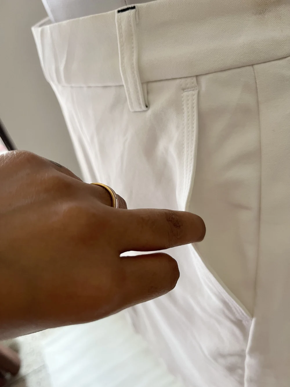 White side stripe skort  thumbnail view 2