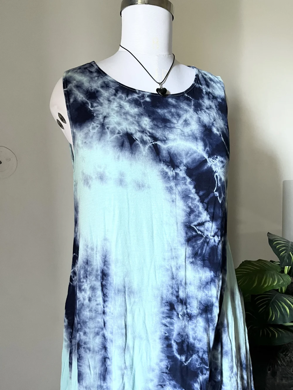 Tie-dye hi-low top thumbnail view 5