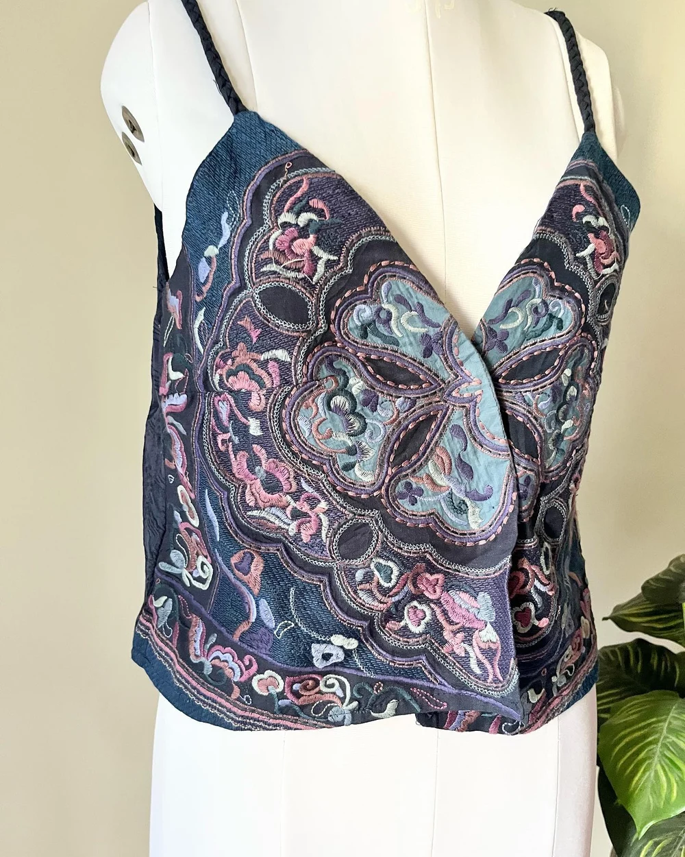 Embroidered vest top  thumbnail view 4