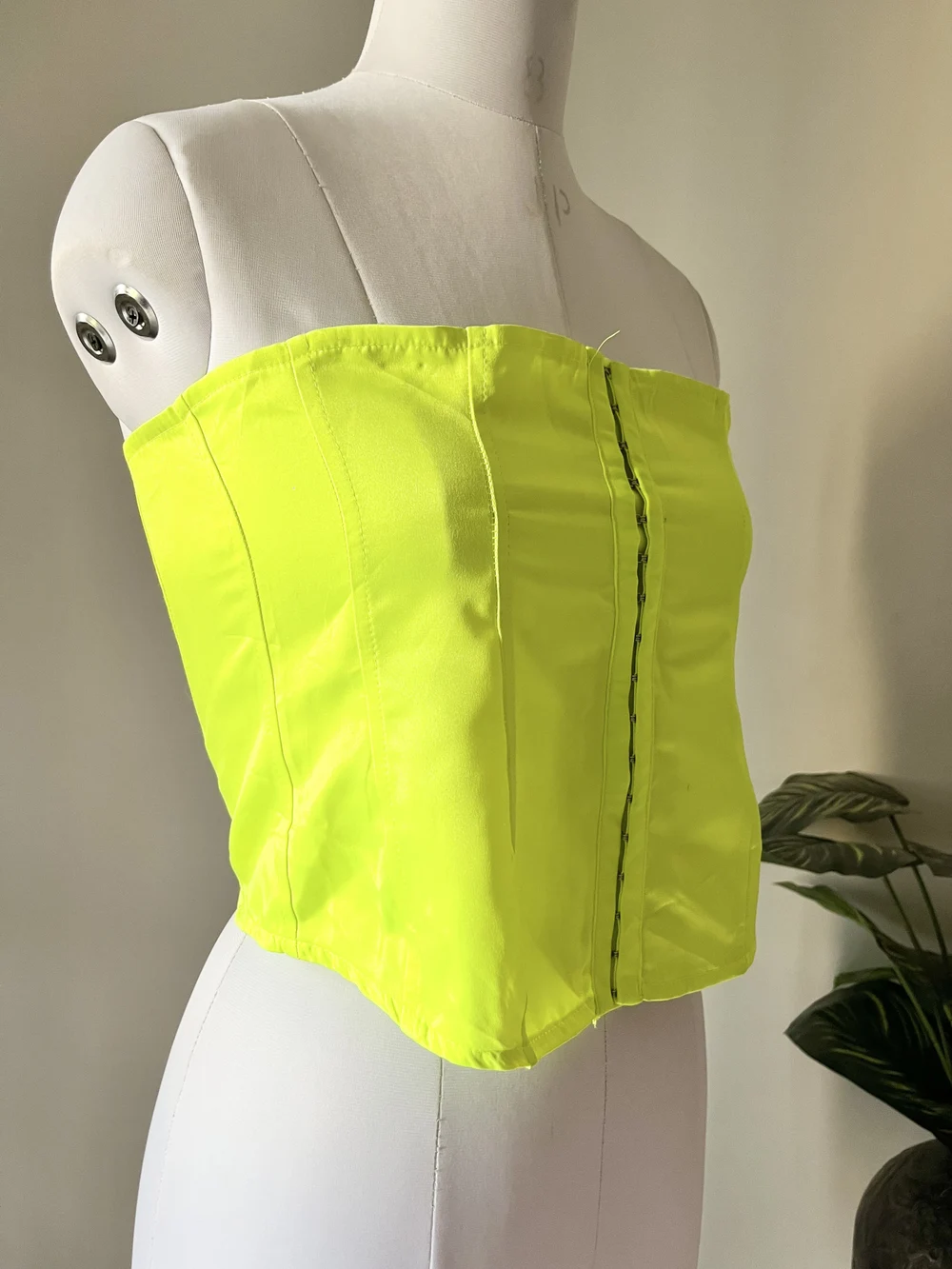 Neon tube corset top thumbnail view 4