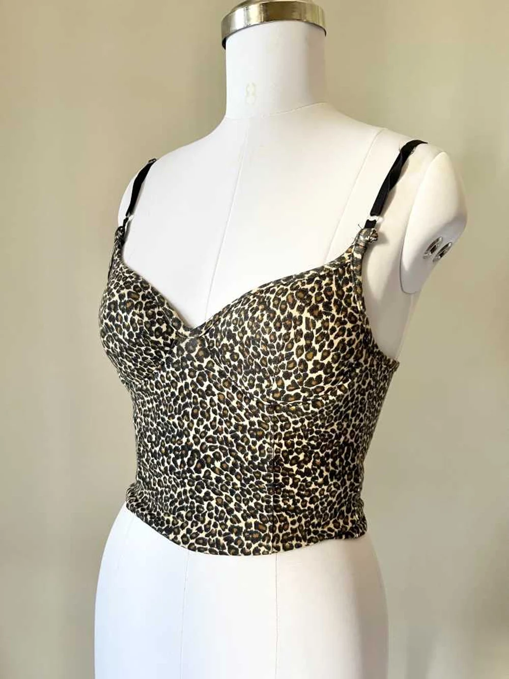 Animal Print padded top thumbnail view 2