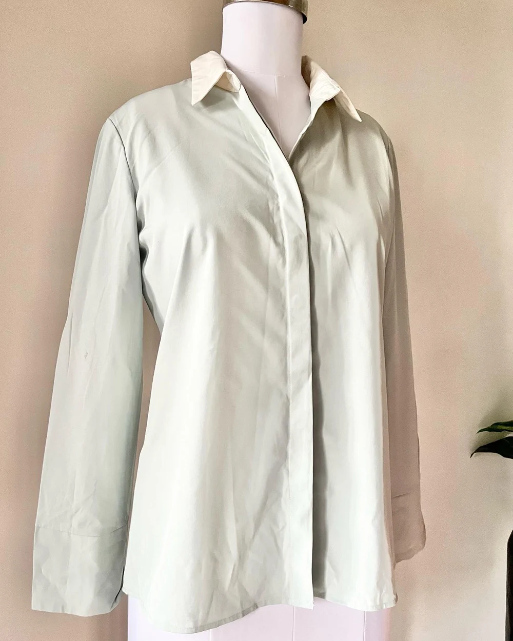 Plain mint green shirt  thumbnail view 3