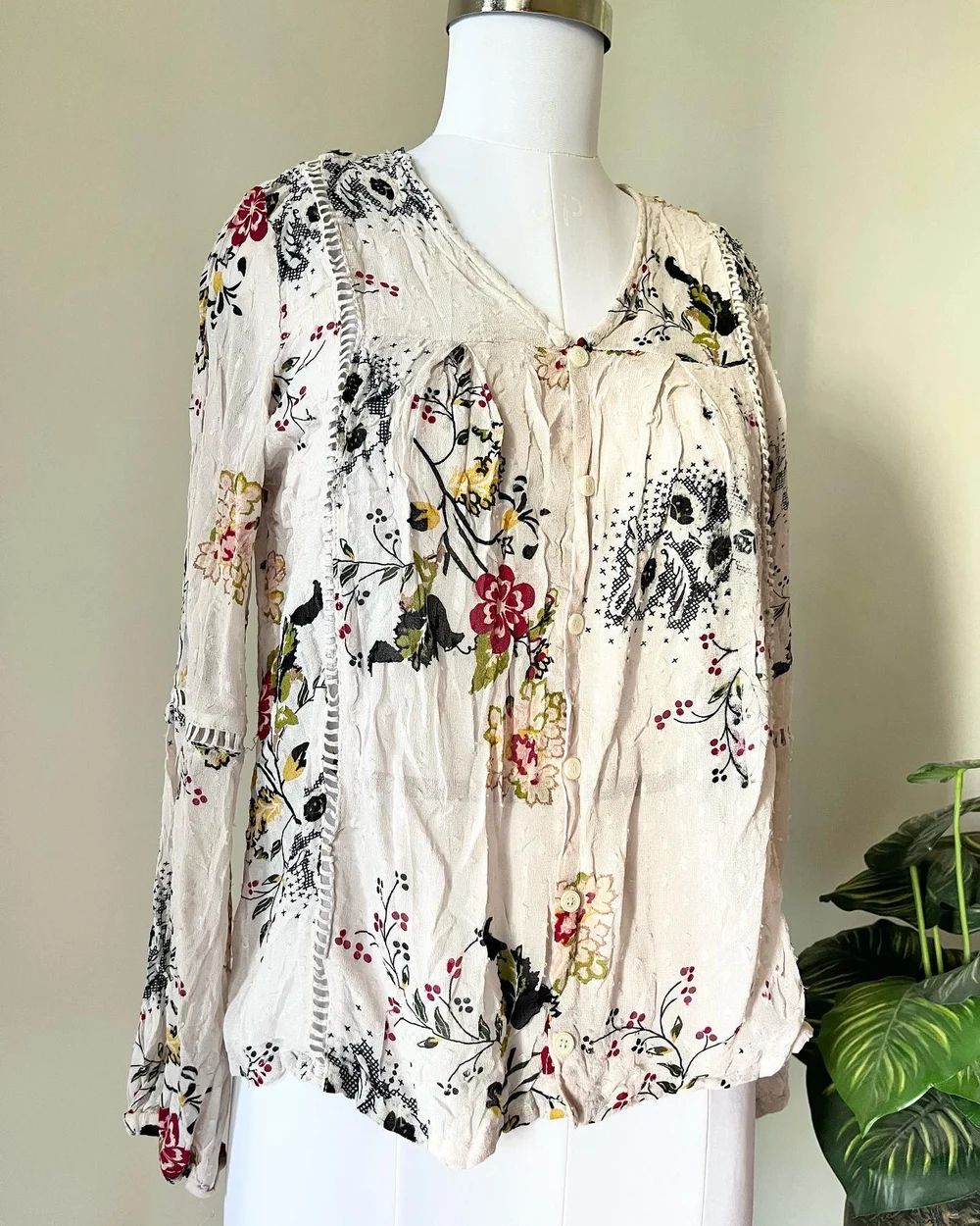 Boho printed top  thumbnail view 8