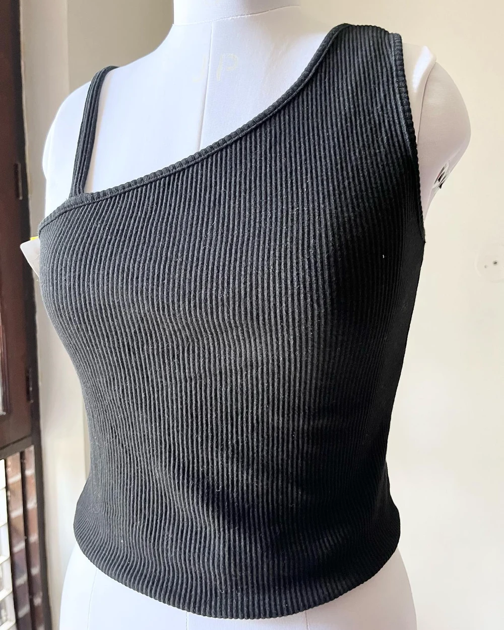 One shoulder top  thumbnail view 2