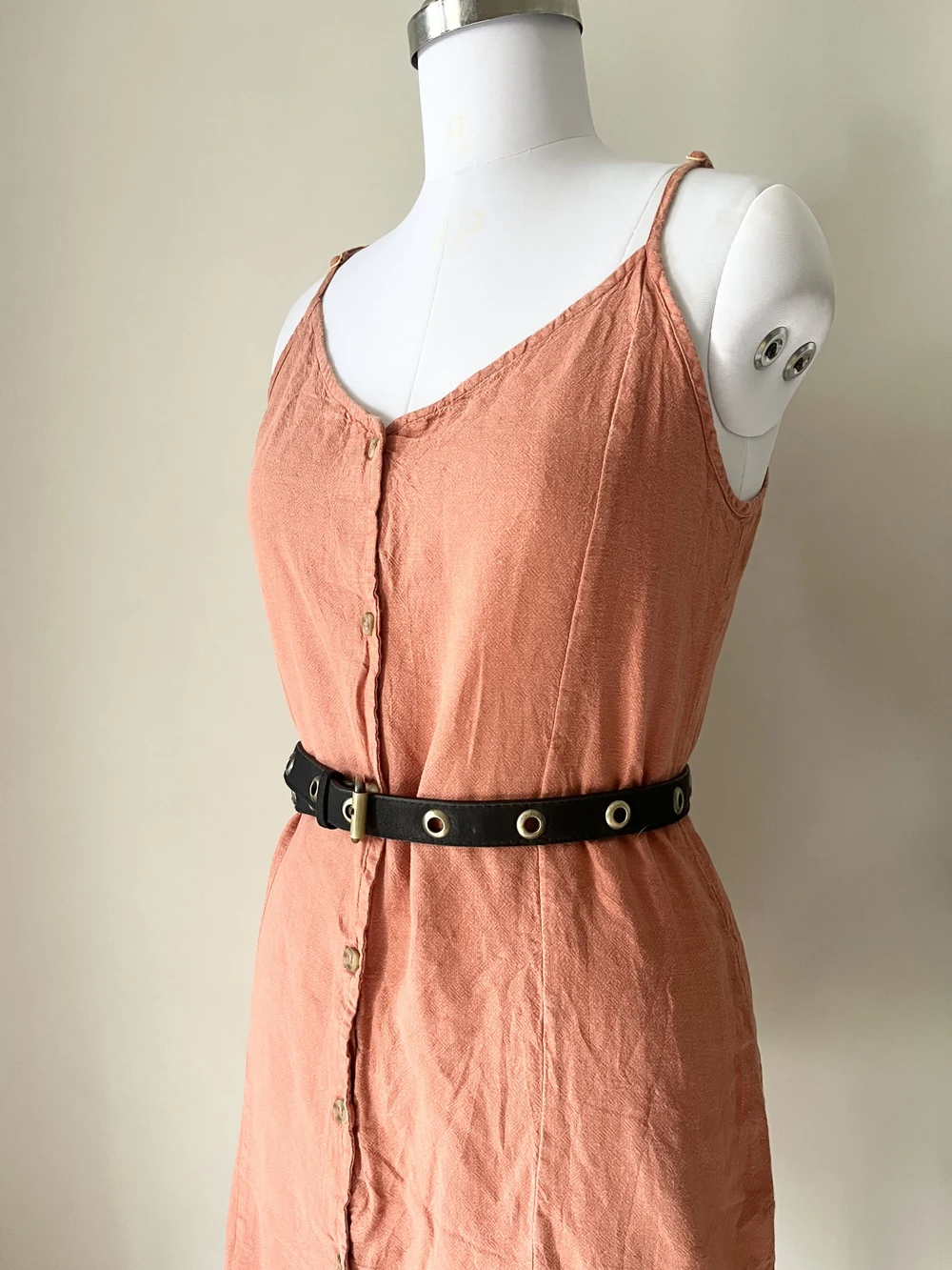 Burnt orange dress thumbnail view 3