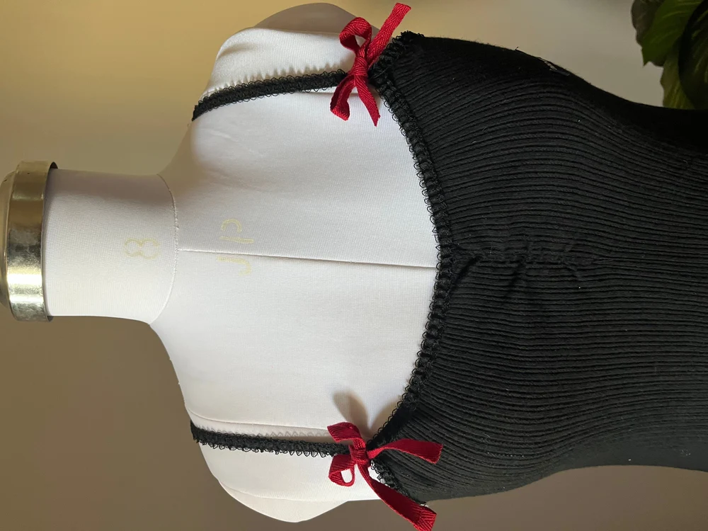 Black cute dress thumbnail view 5
