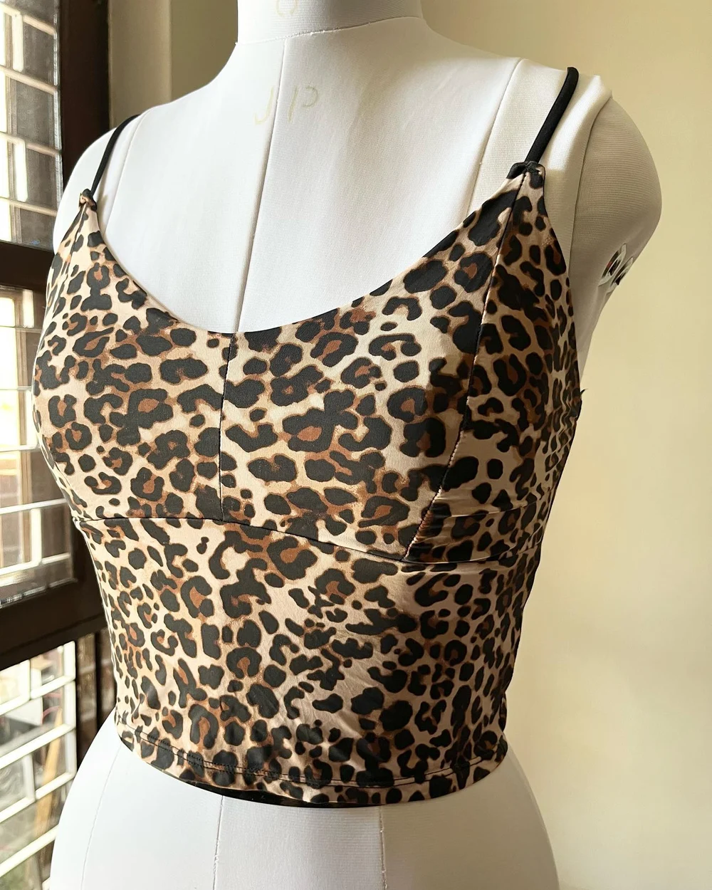 Printed cami top  thumbnail view 4
