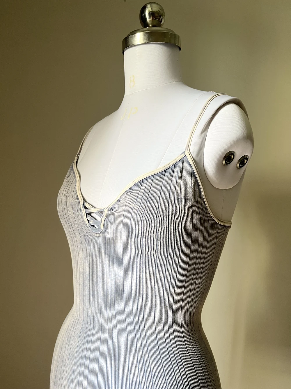 Acid blue tank top  thumbnail view 5