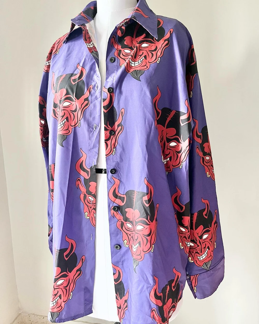 Devil printed shirt 😈 (unisex) thumbnail view 5