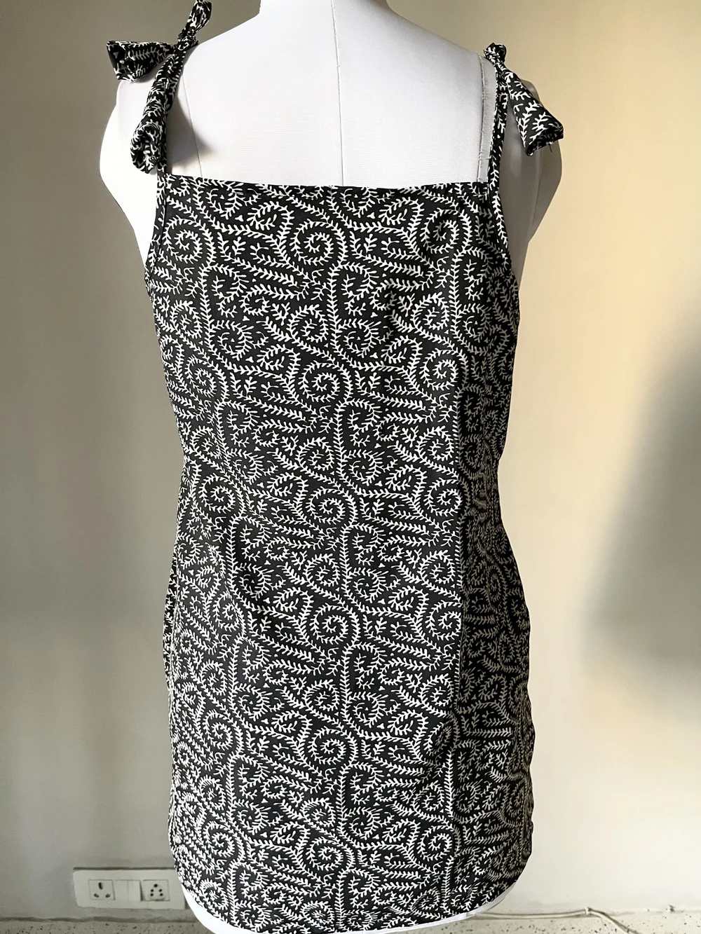 Paisley print handmade kurti thumbnail view 3