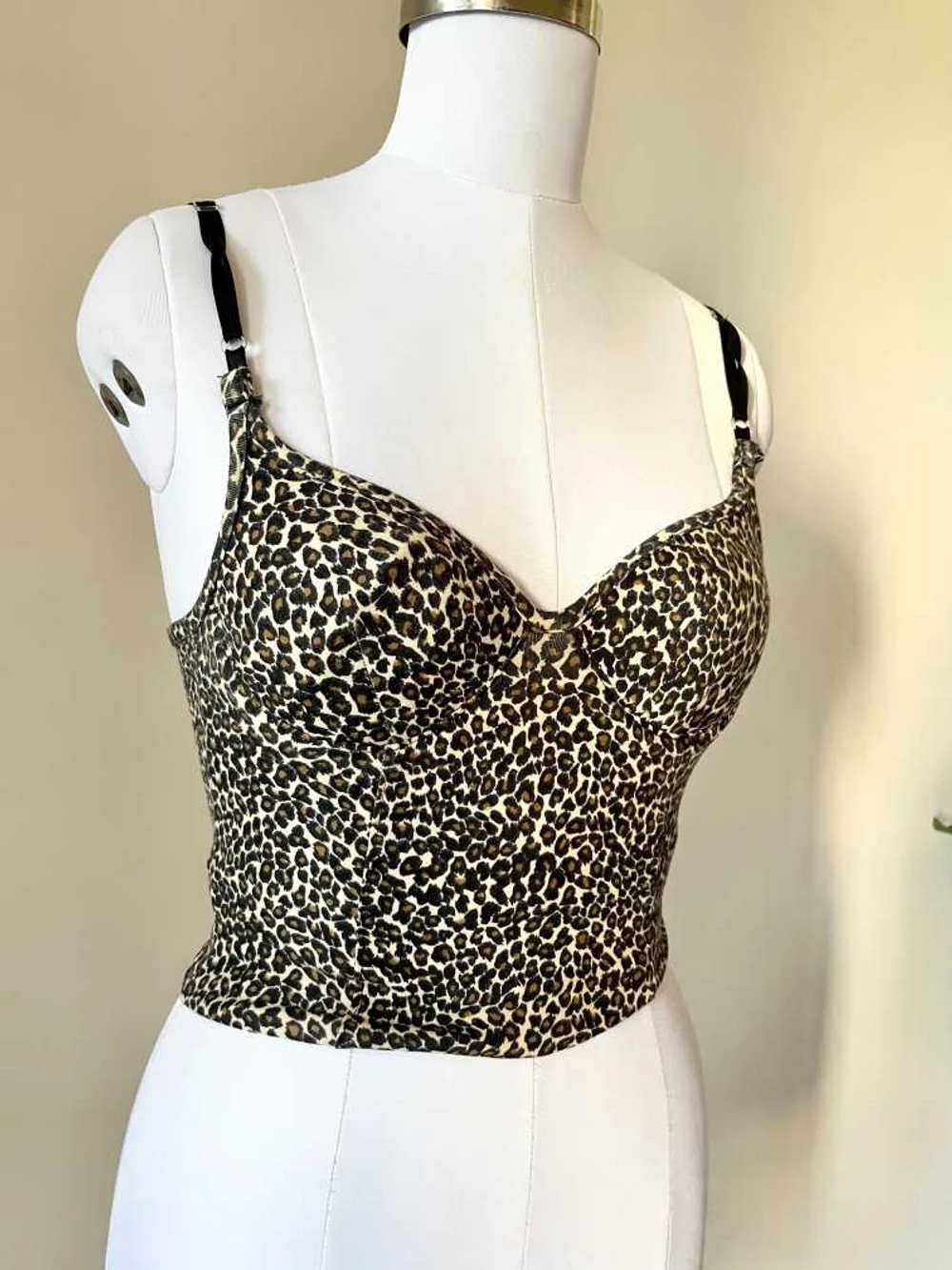 Animal Print padded top thumbnail view 3