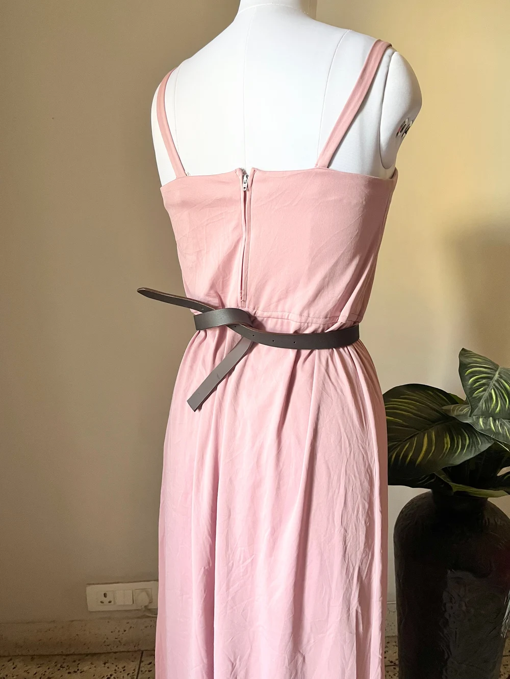 Pink maxi dress thumbnail view 3