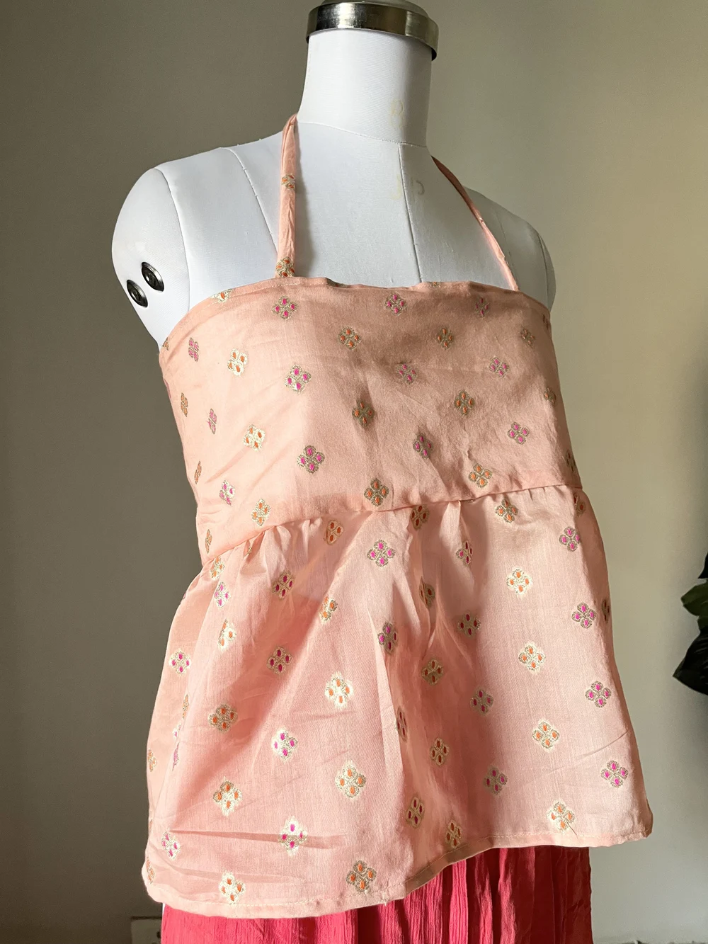 Peach side-cut top  thumbnail view 4