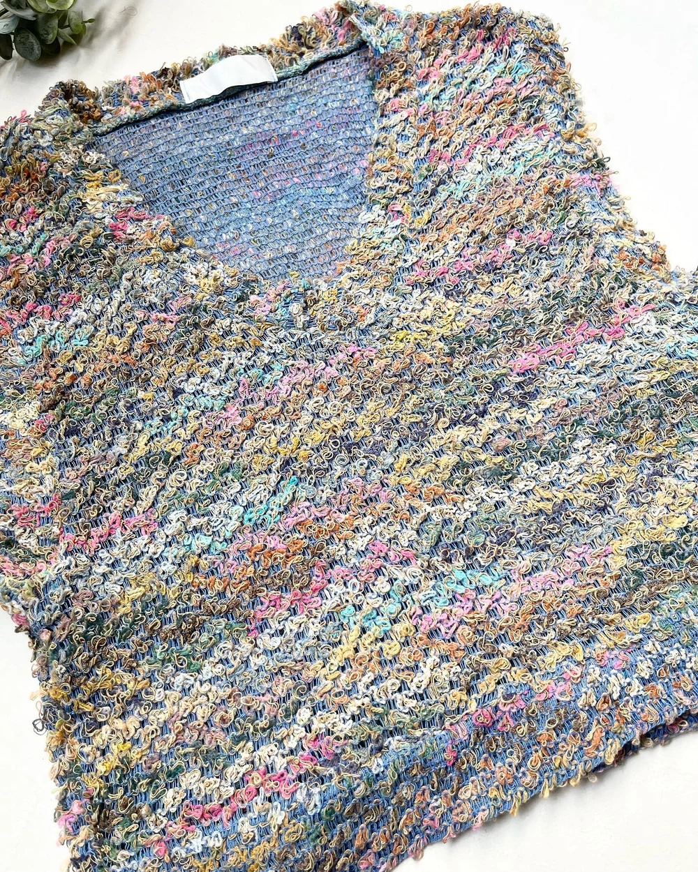 Multicoloured sweater vest  thumbnail view 3