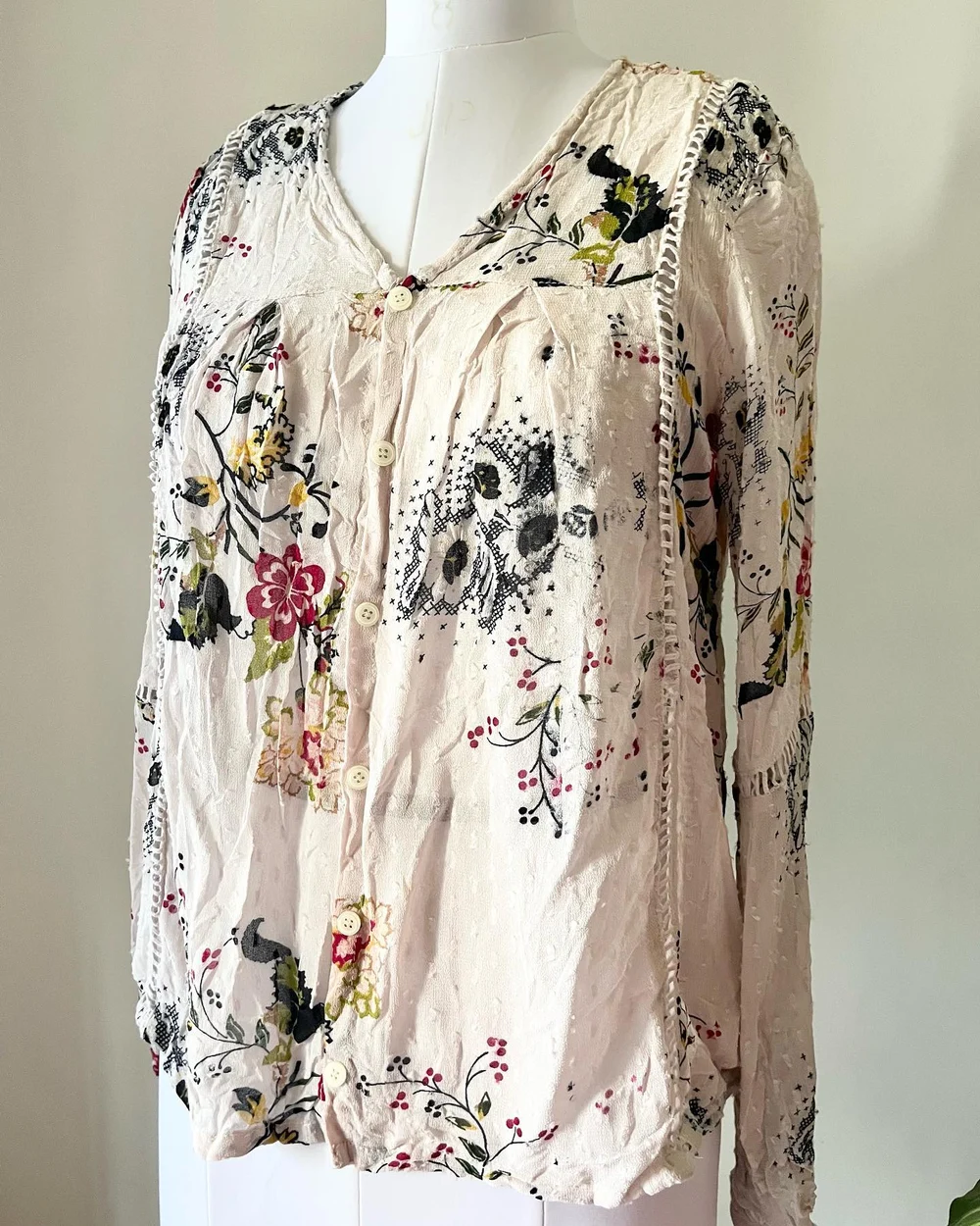 Boho printed top  thumbnail view 6