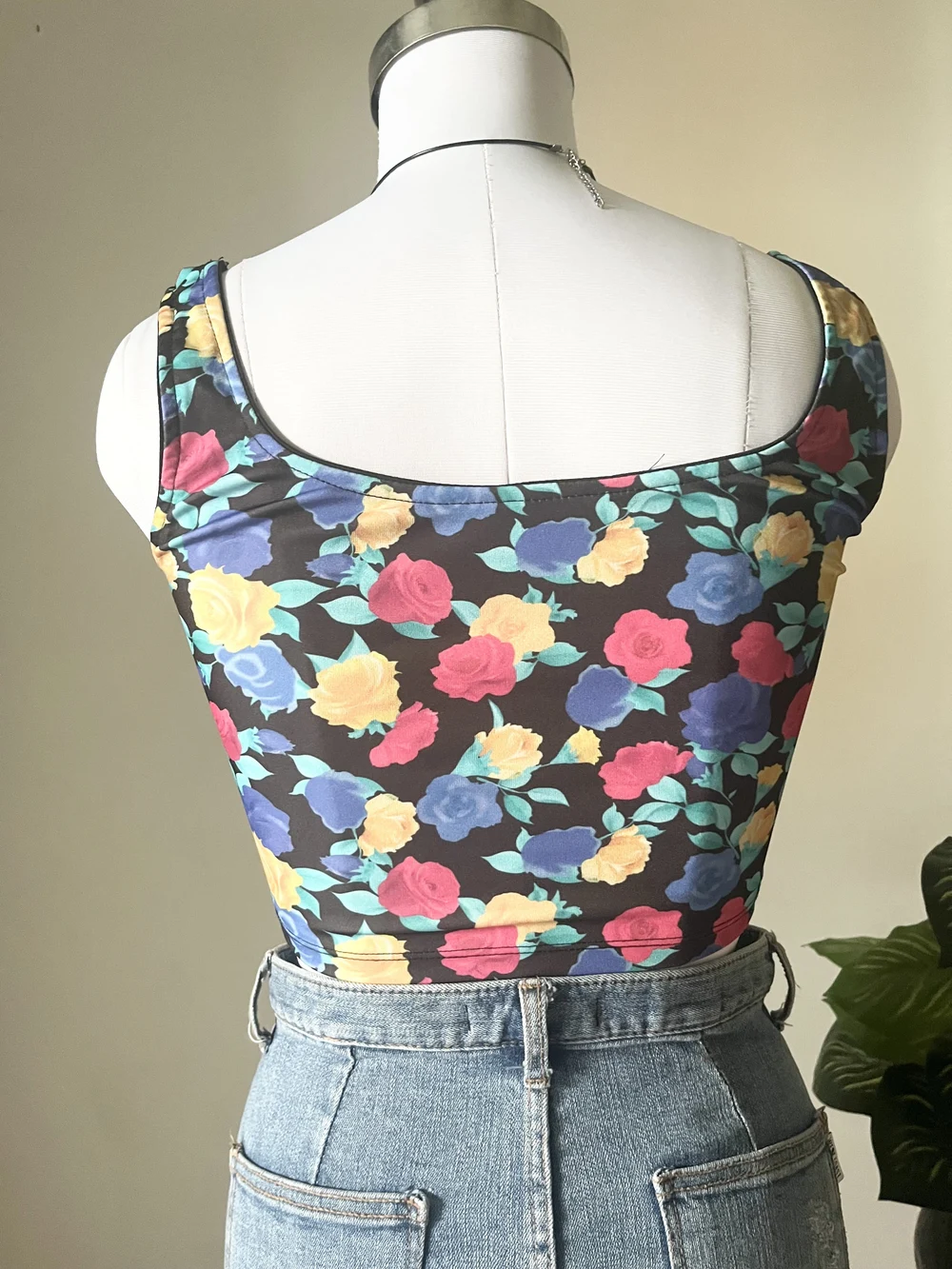 Floral corset top  thumbnail view 2