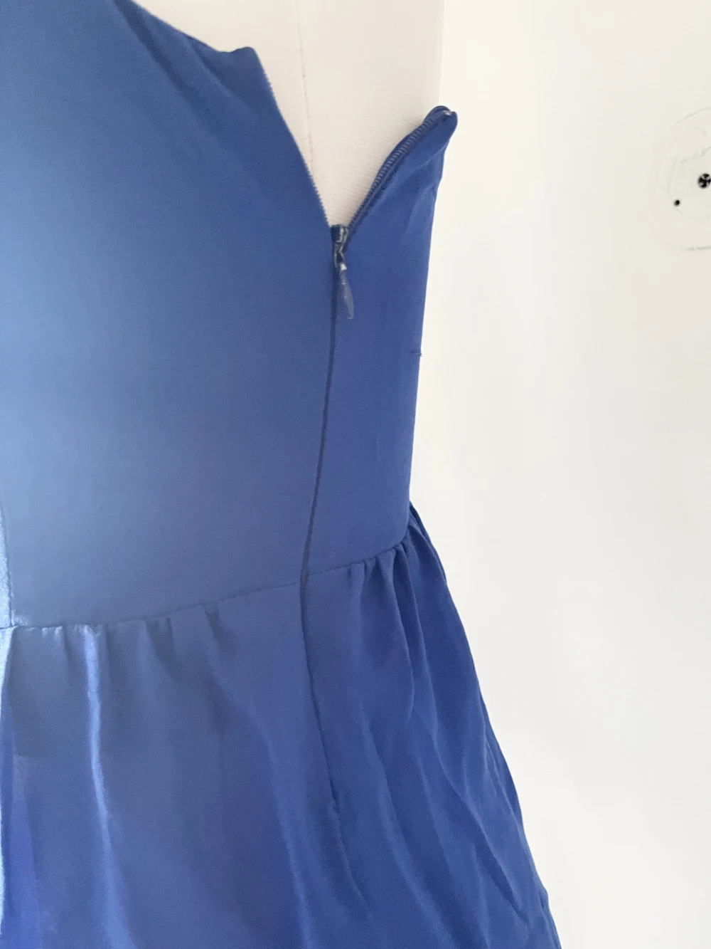 Electric blue top thumbnail view 3