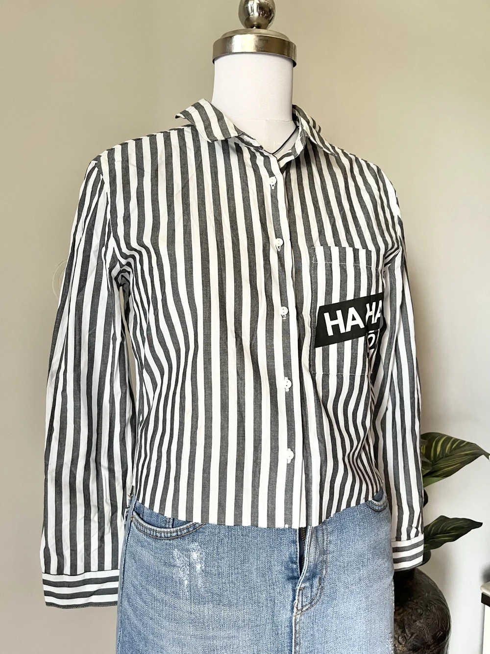 Stripe quriky shirt thumbnail view 2
