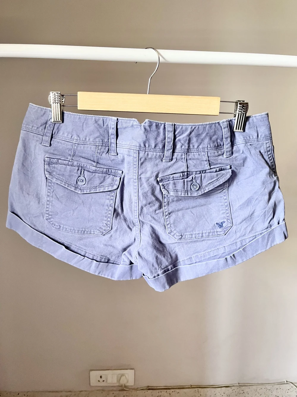 Purple shorts thumbnail view 2