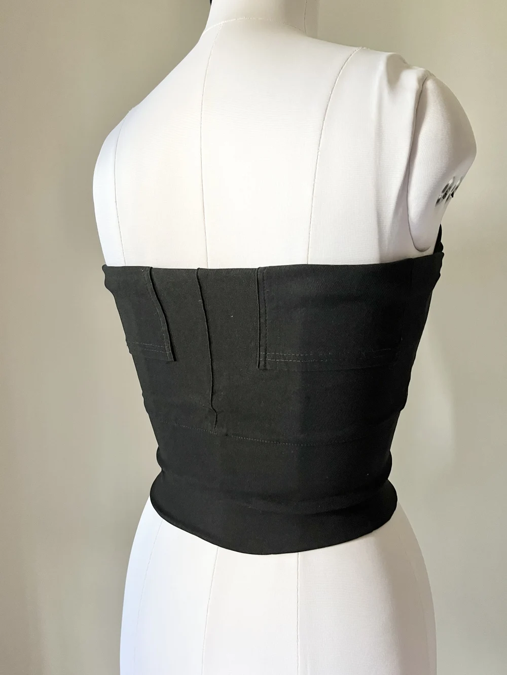 Korean style tube corset top thumbnail view 2
