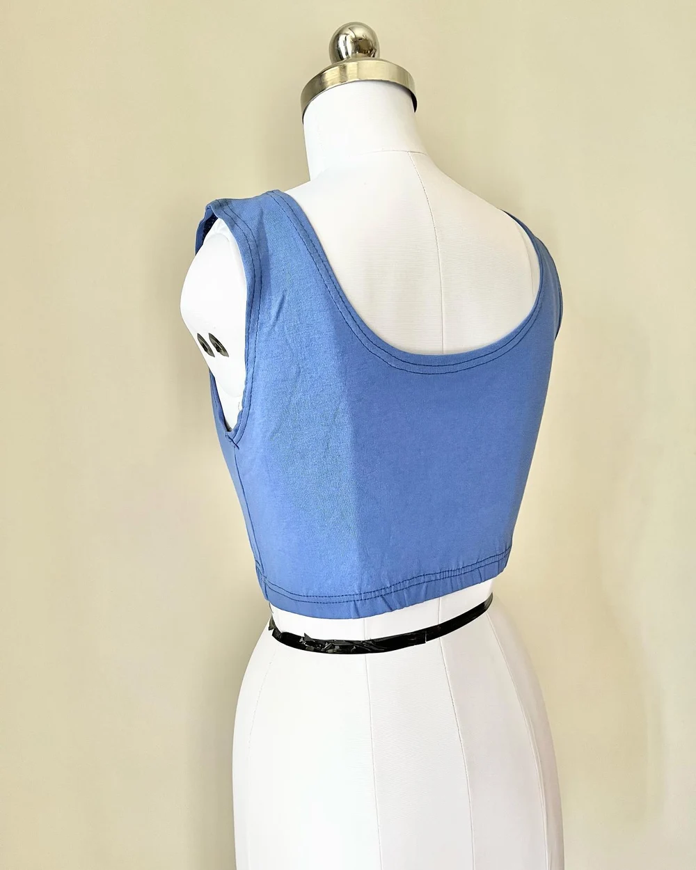 Blue tank top  thumbnail view 4