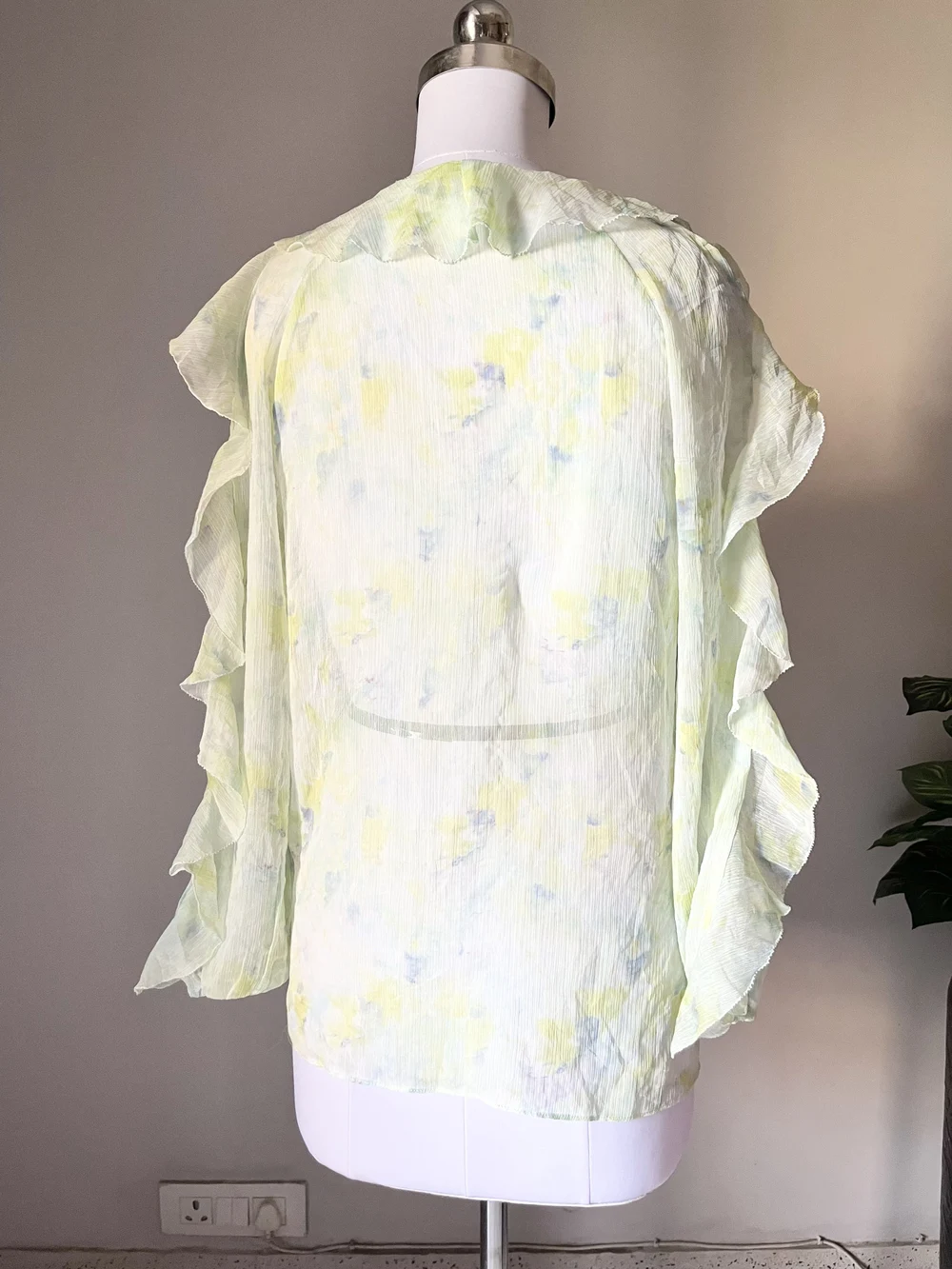 Tie-dye sheer top  thumbnail view 5