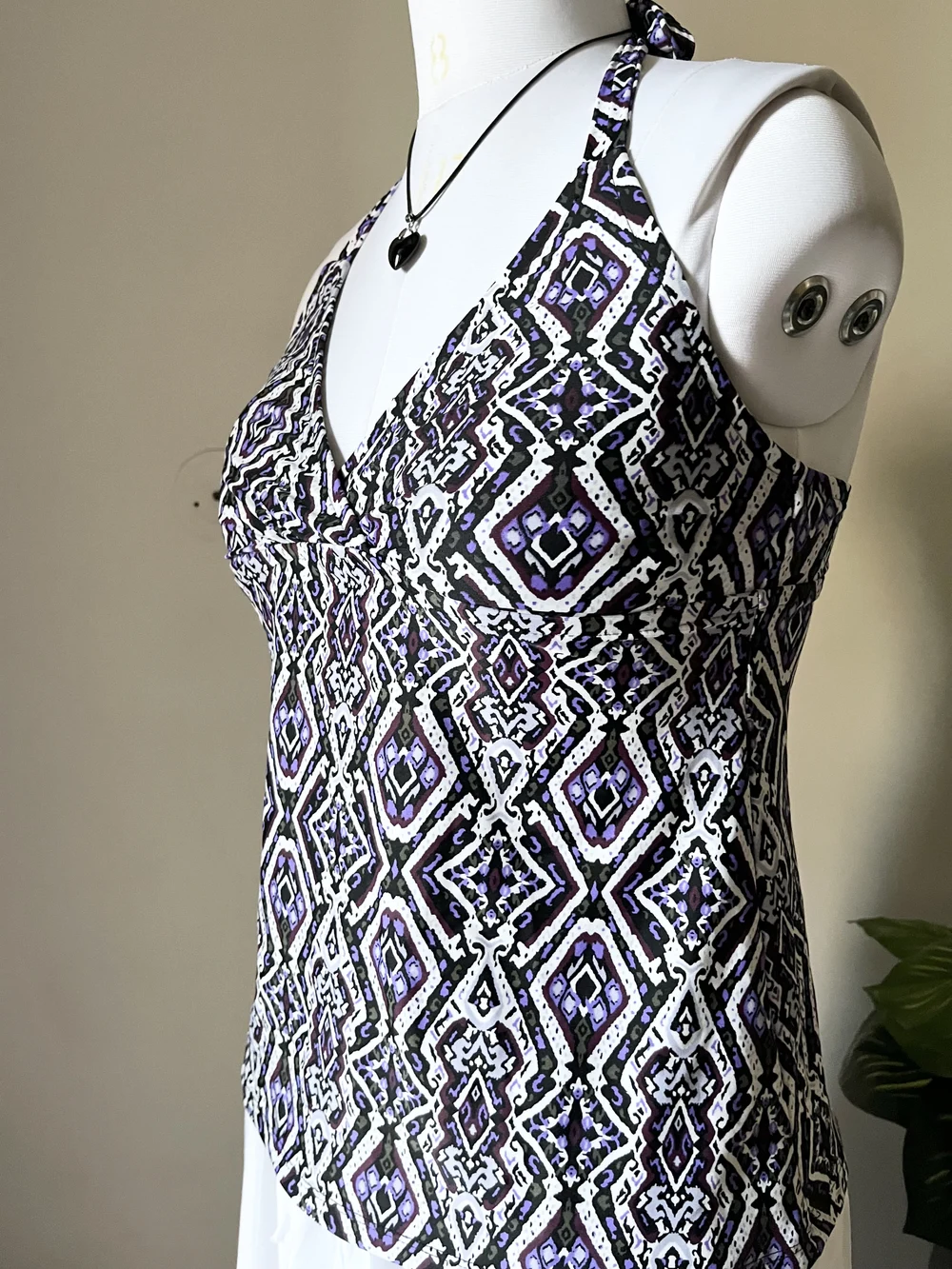 y2k Halter neck padded top  thumbnail view 5
