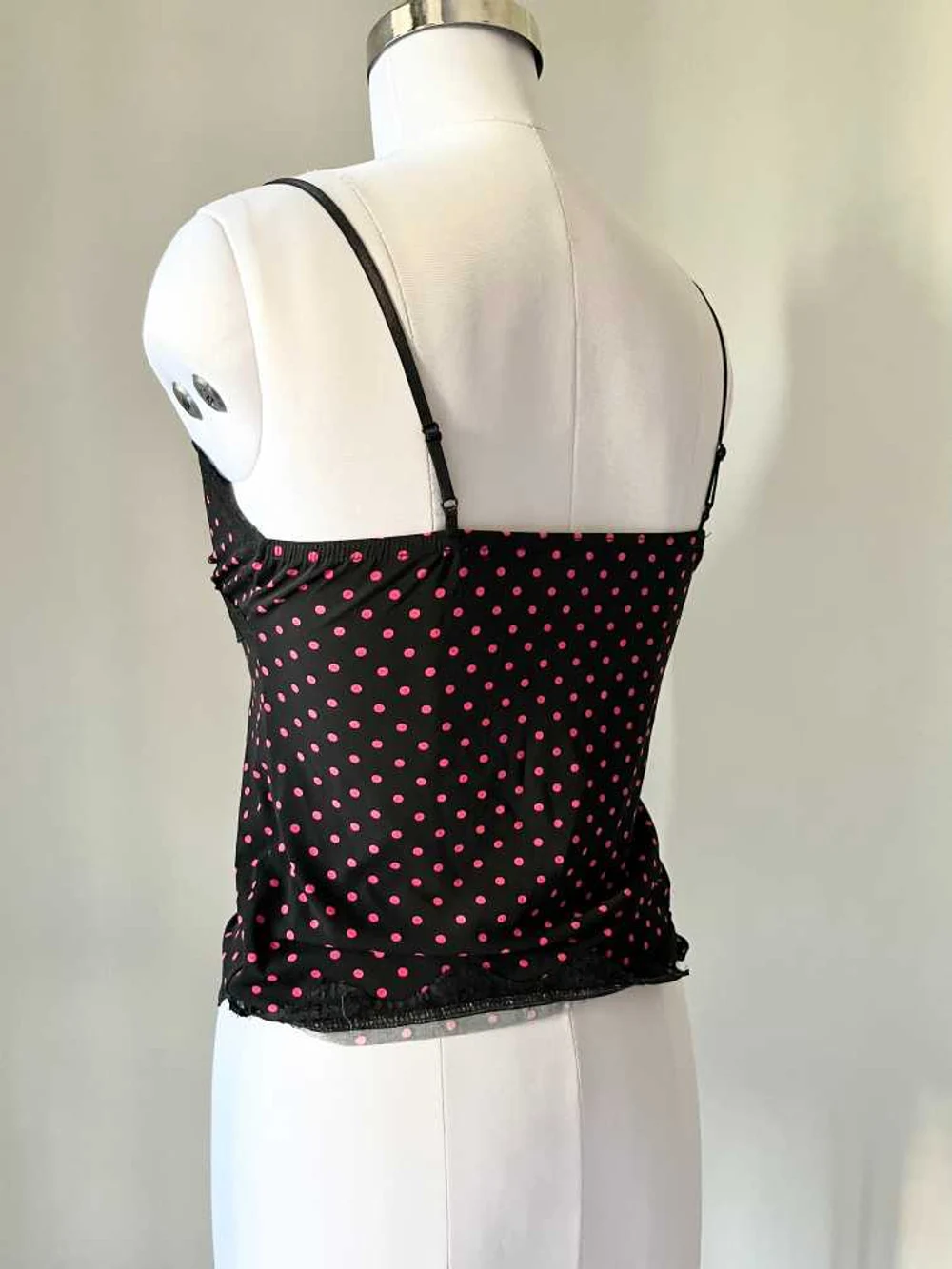 Polka dot cami top thumbnail view 2