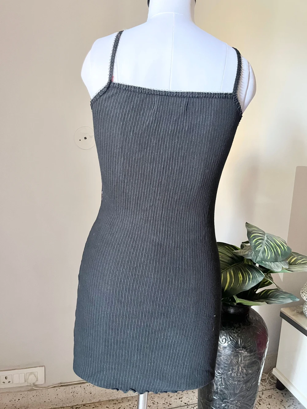 Black cute dress thumbnail view 2