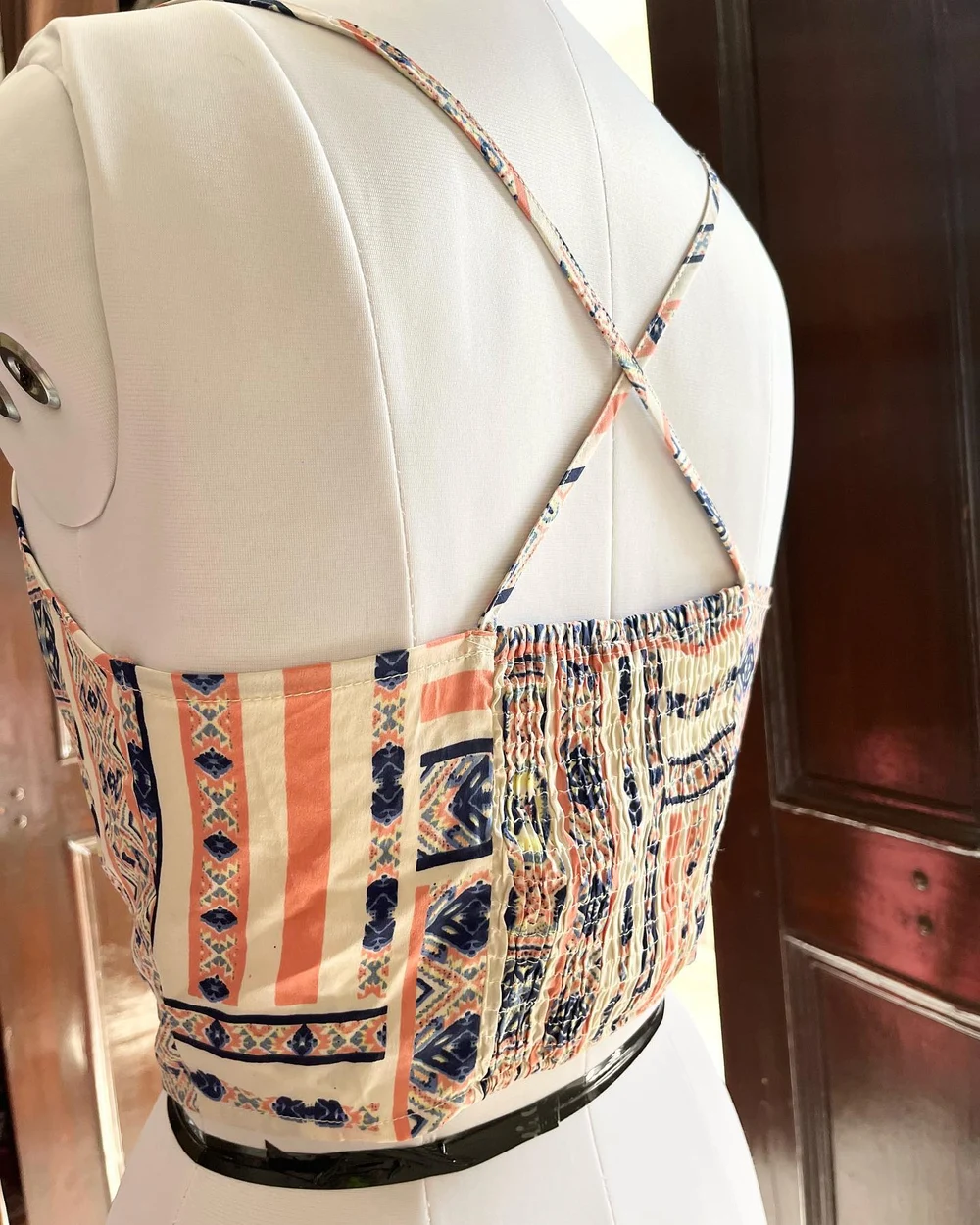 Boho printed top  thumbnail view 2