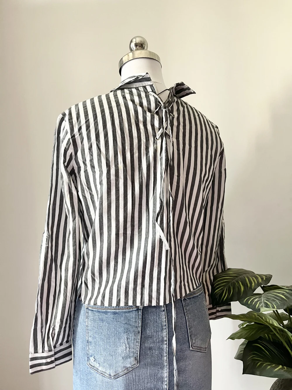 Stripe quriky shirt thumbnail view 3
