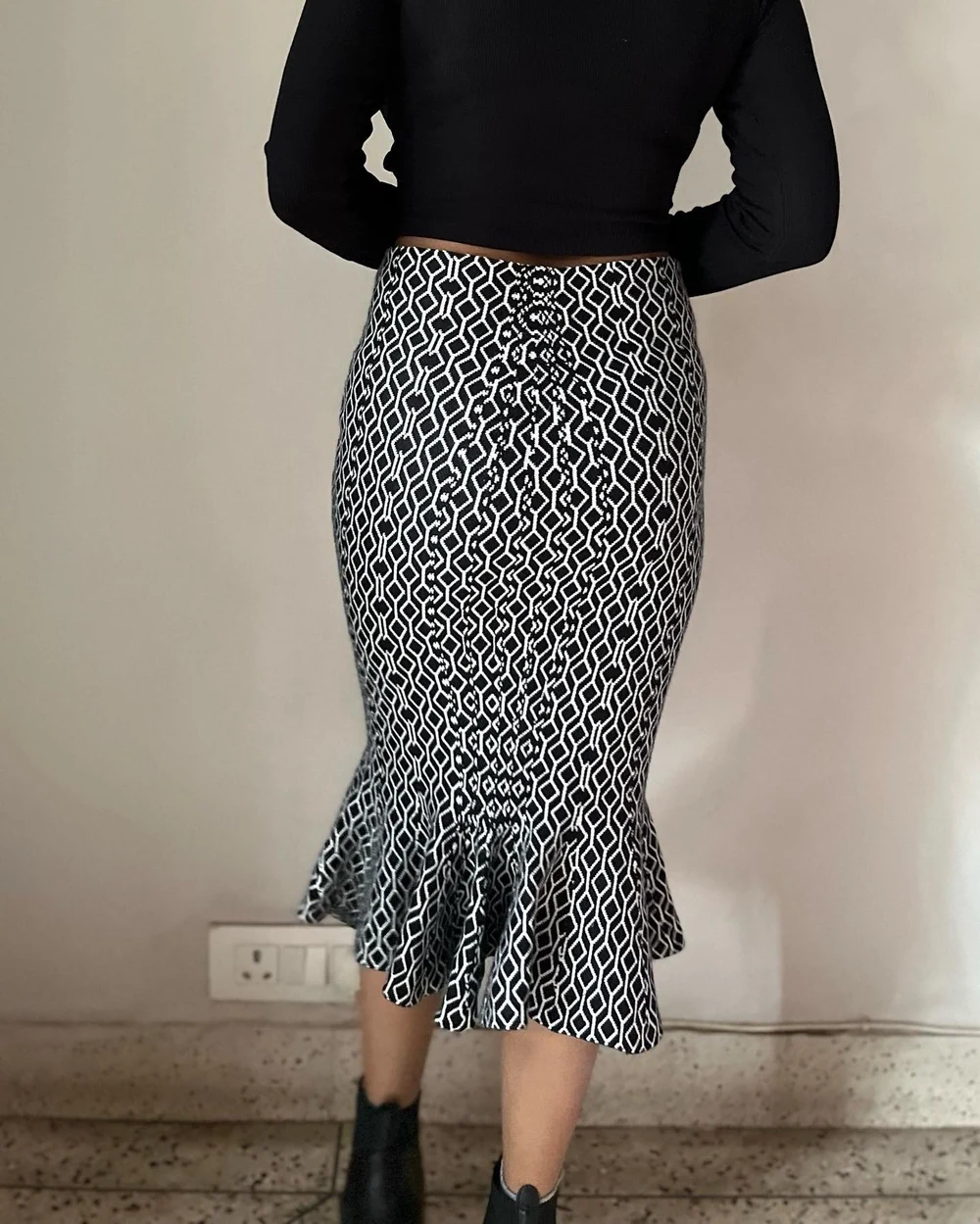 Printed skirt  thumbnail view 4