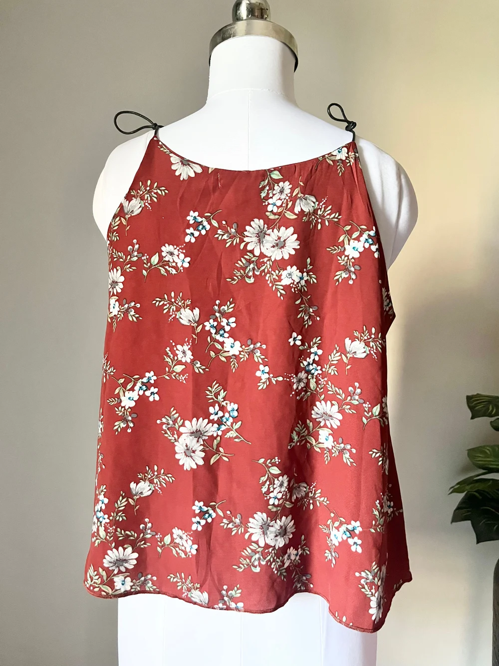 Floral rust top  thumbnail view 3