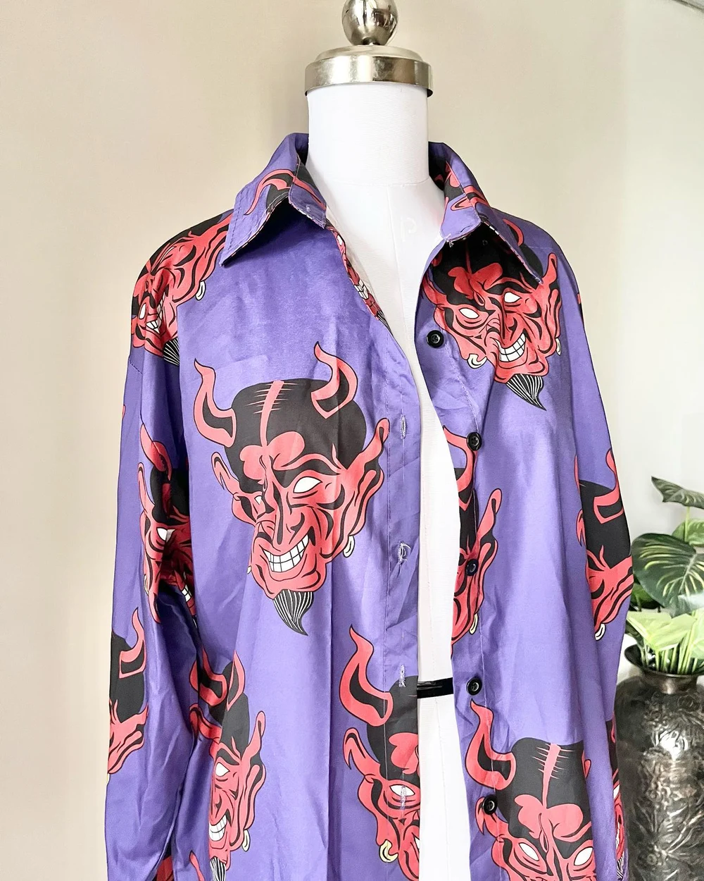 Devil printed shirt 😈 (unisex) thumbnail view 3