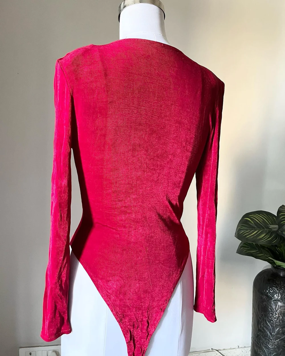 Wine shimmer bodysuit 🍷  thumbnail view 2