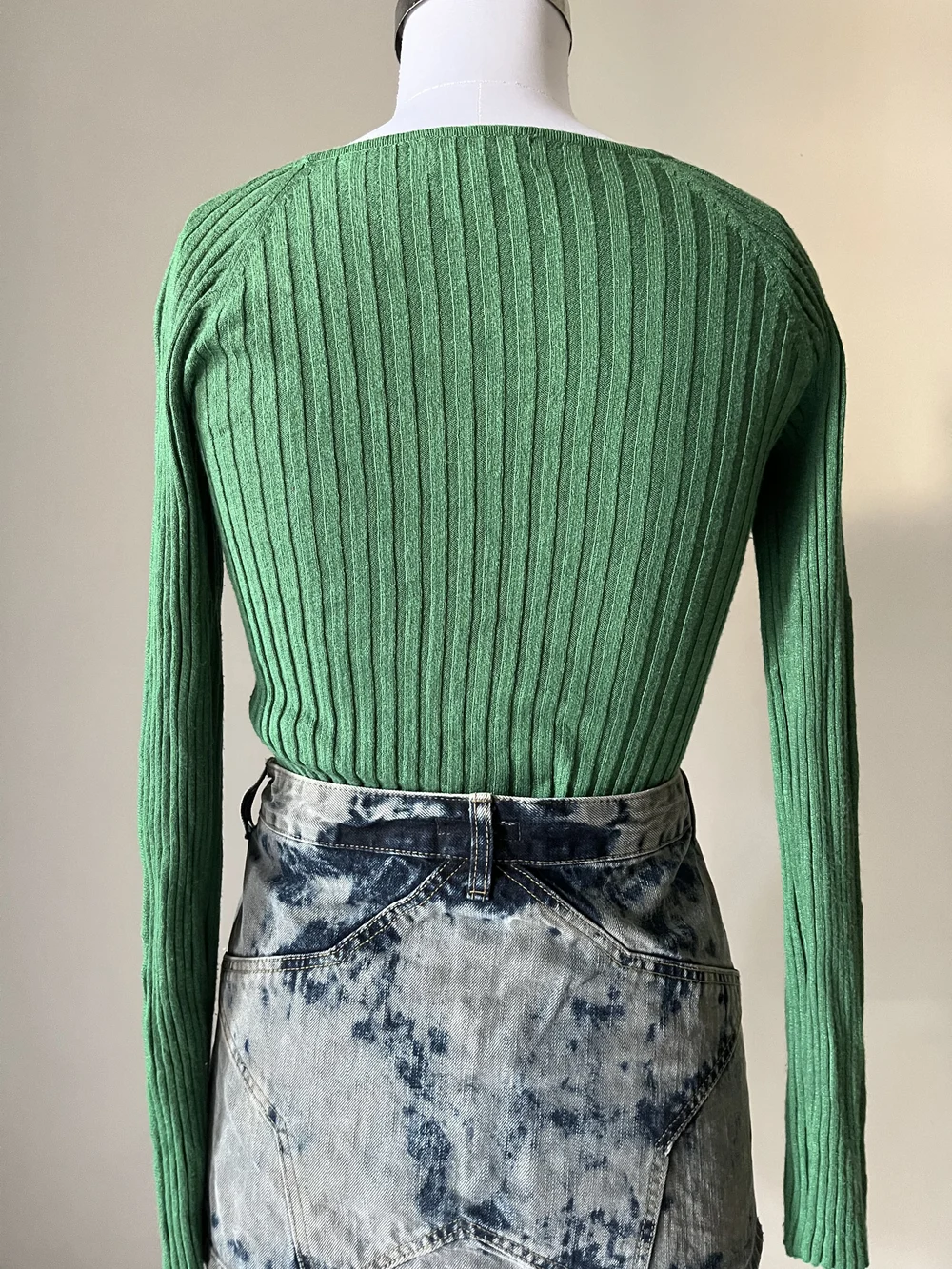 Green 0-ring sleeves top  thumbnail view 3